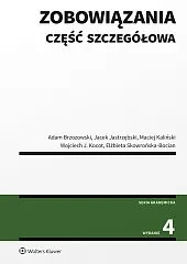 Zobowiązania. Część szczegółowa
